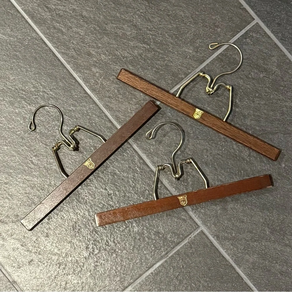 Vintage Wooden Pant Hangers